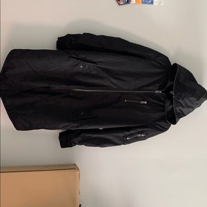 Black long jacket